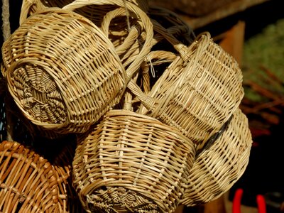 Wickerwork wicker weave photo