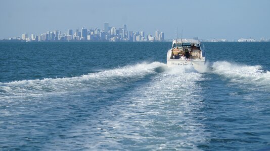 Boat sea caribbean photo