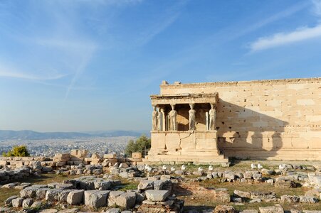 The acropolis athens greece photo