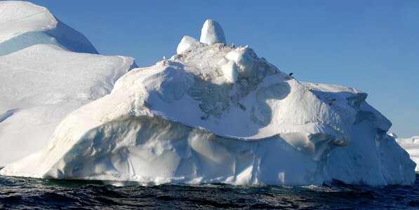Iceberg ice snow