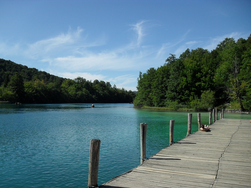 Plitvice lakes nature lake