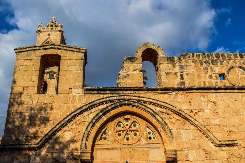 Medieval church landmark
