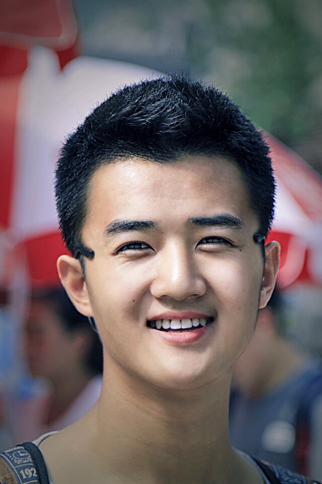 Chinese face portrait