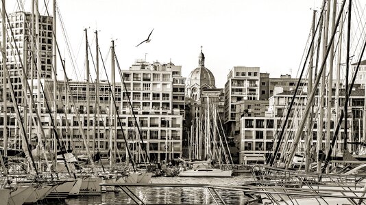 Boat sailboat cathedral