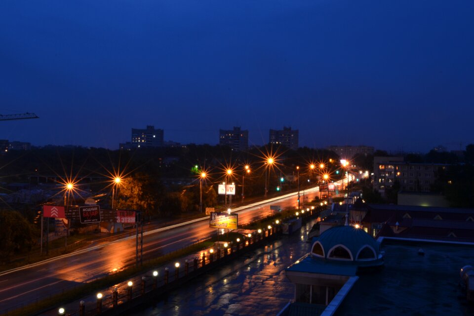 Night city sussia lights