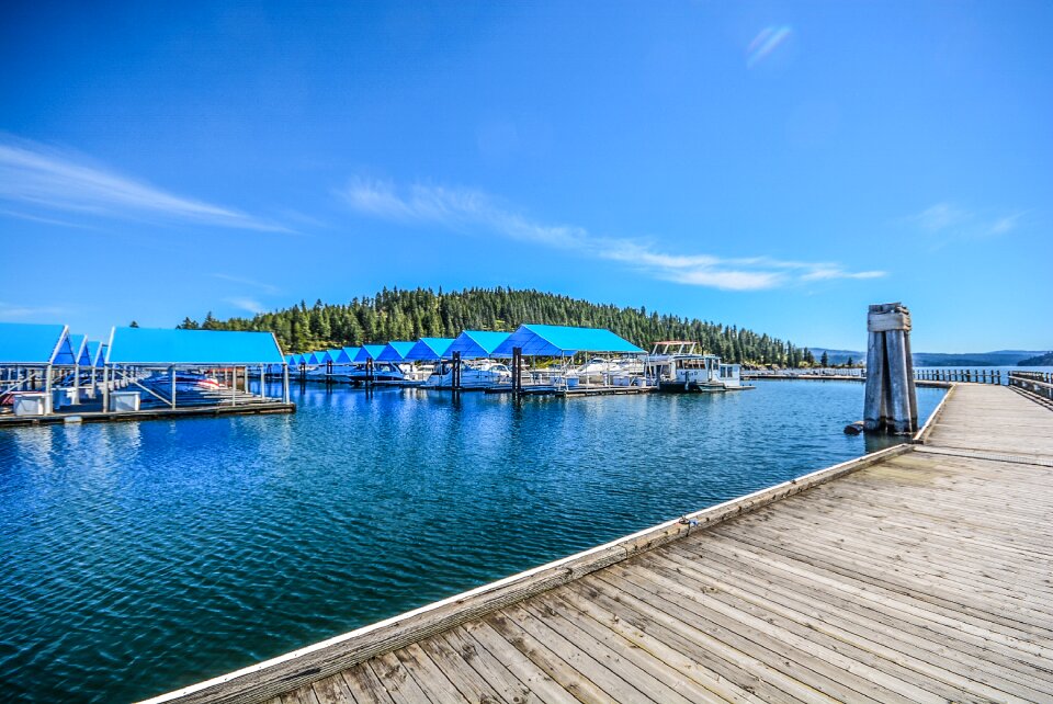 Boardwalk yacht water