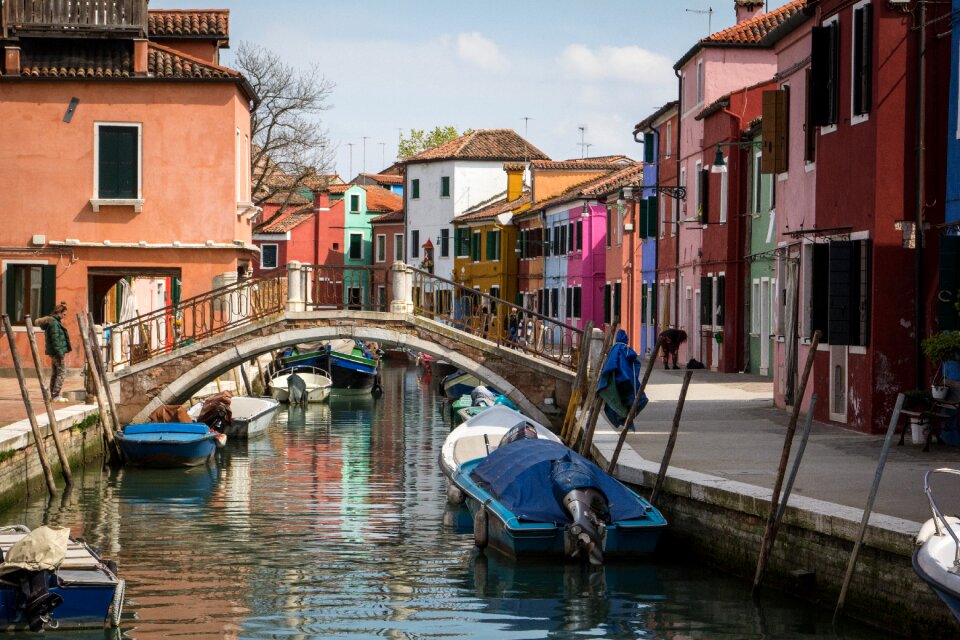 Europe water canal photo