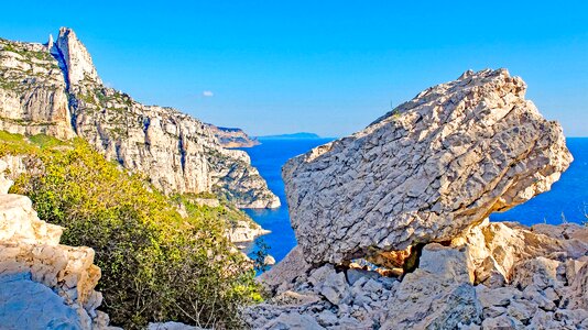 Mediterranean coast rock