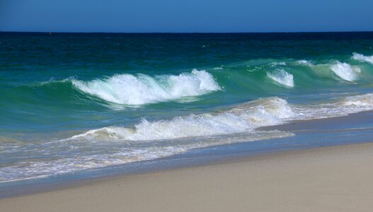 Water sand ocean photo