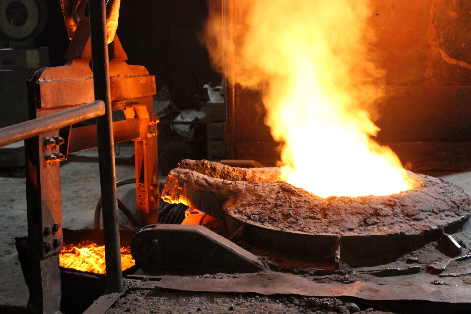Industry equipment iron