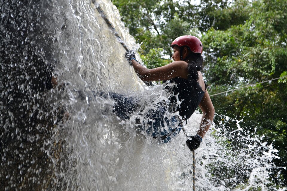 Waterfalls fun trees