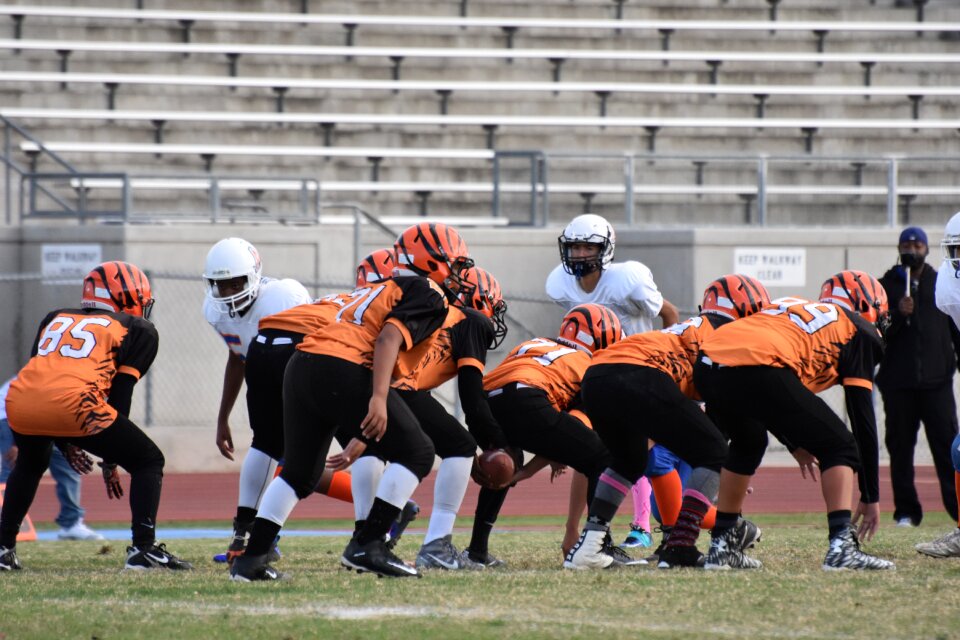 Game american football gray school