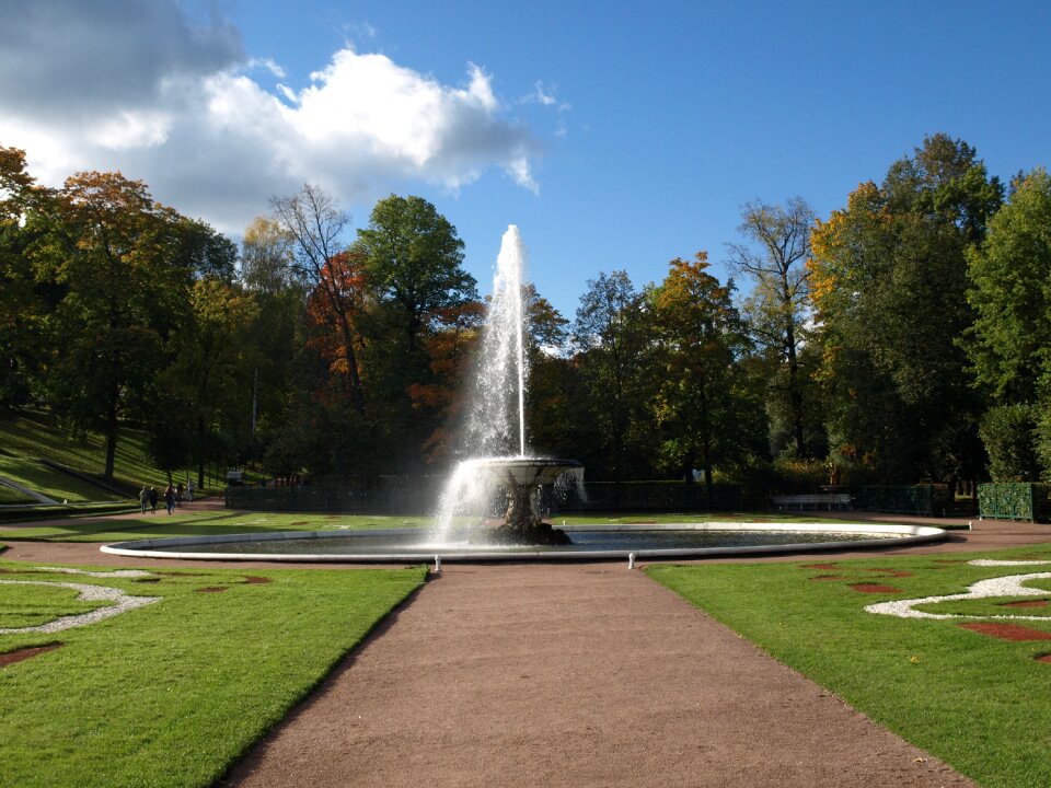 Park petergof petersburg photo