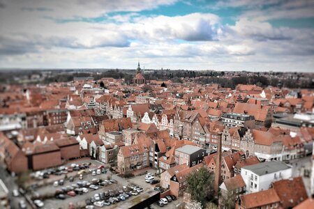 Germany roofs city views photo