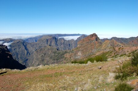 Pico ruivo landscape top photo