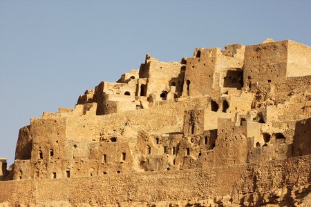 Ruin sahara desert photo