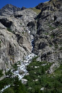 Mountain alps landscape photo