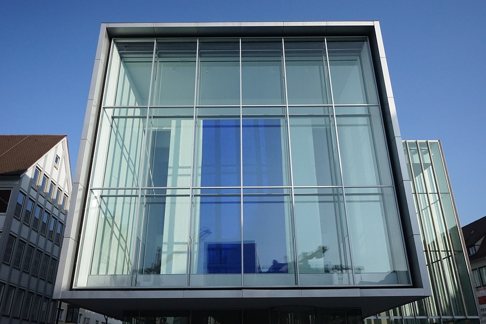 Building architecture glass
