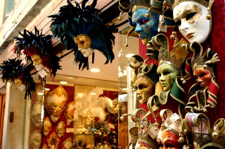 Venetian mask venezia carnival