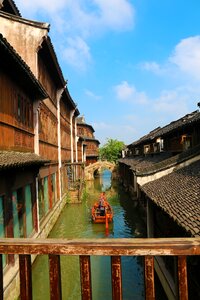 The ancient town building jiangnan