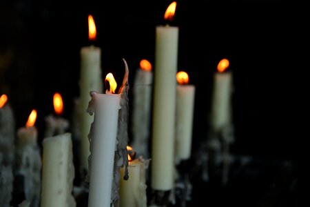 Funeral hope flame