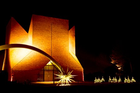 Evening catholic lights