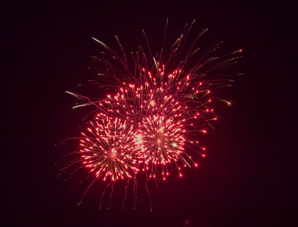 Happy new year red black