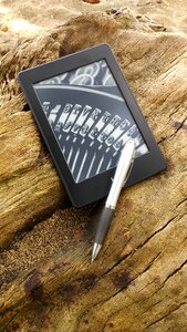 Pen tablet reader of books