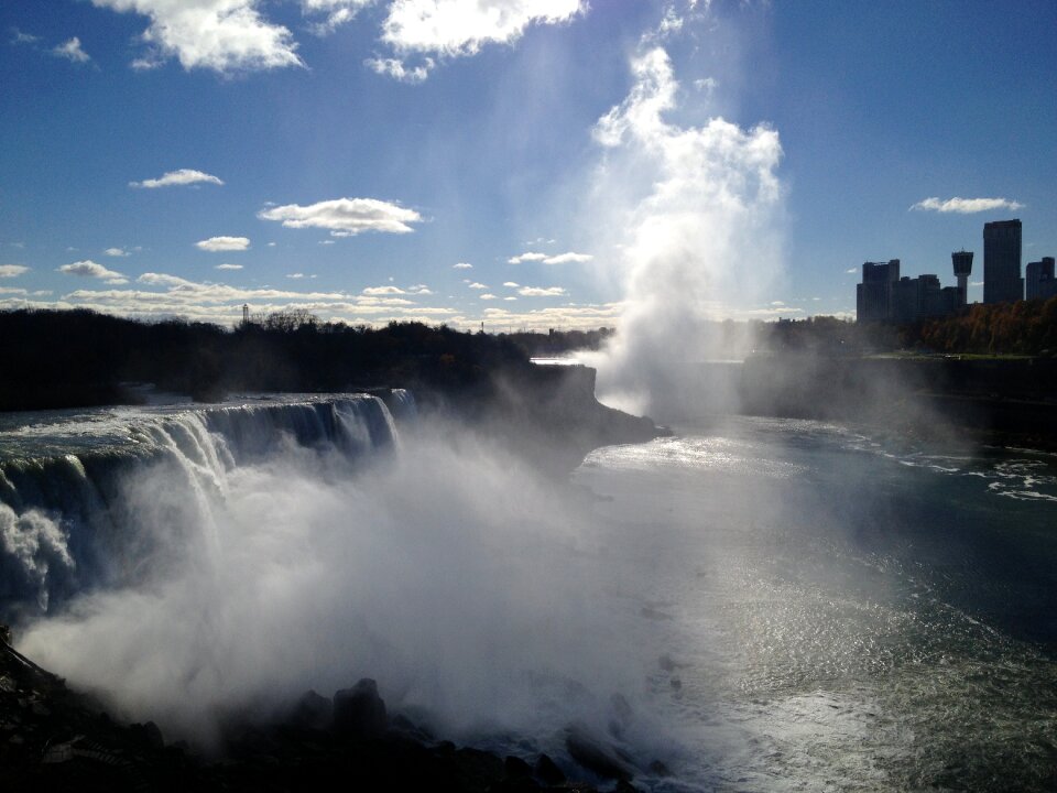 Usa blue waterfall