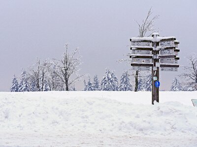 Hochsauerland kahler asten snow photo