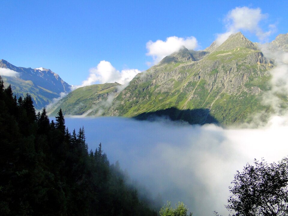 Cloud mood kaunergrat pitztal