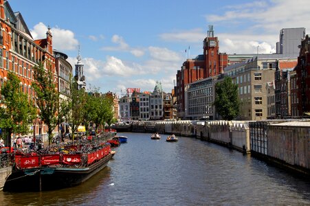 Netherlands barges holland