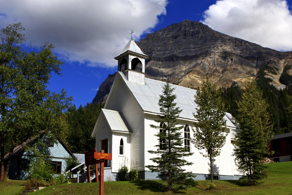 Canada church village