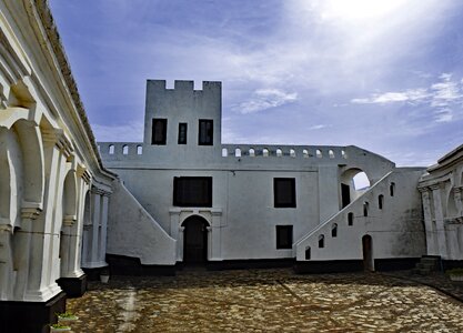 West africa fort continued metal cross photo