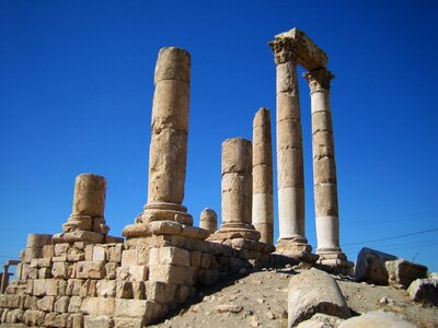 Ancient architecture stone photo