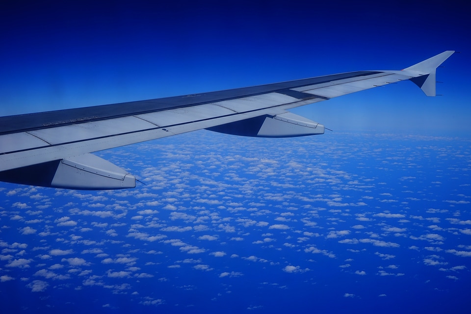 Sky clouds blue