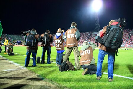 Photographer press man