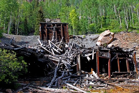 Colorado mine old photo