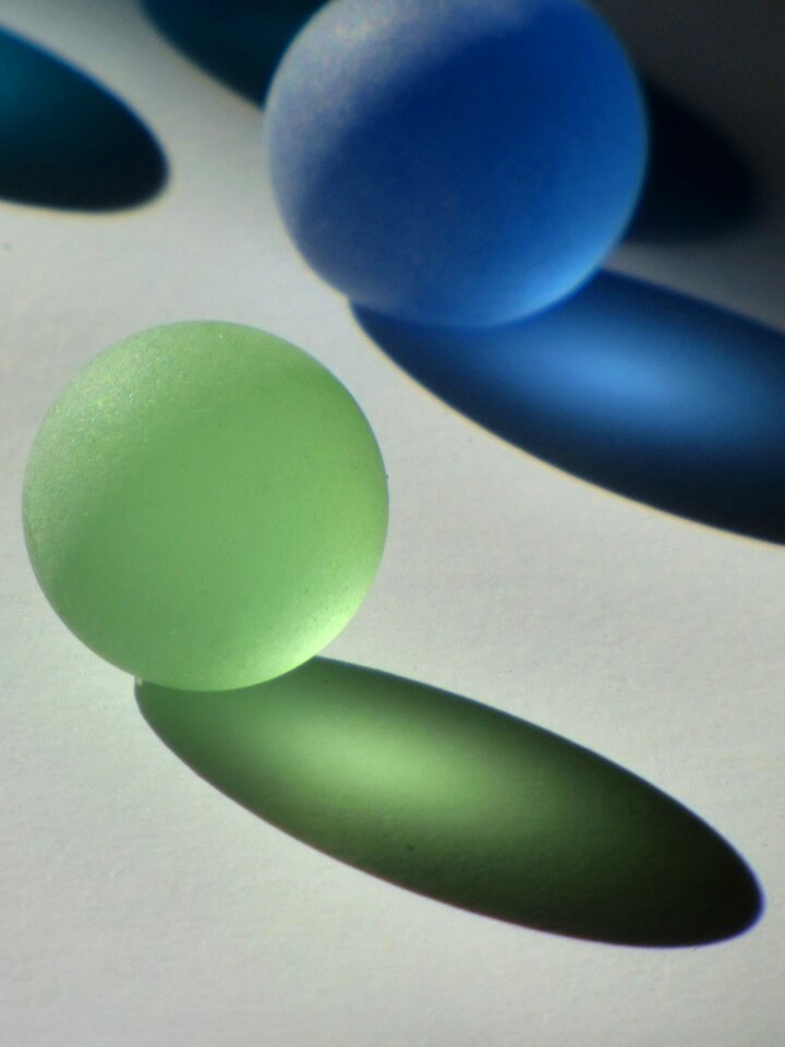 Shadow decoration glass