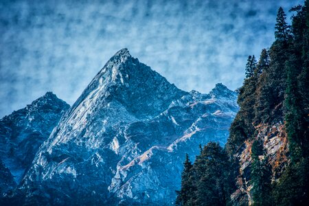 Backdrop landscape mountains