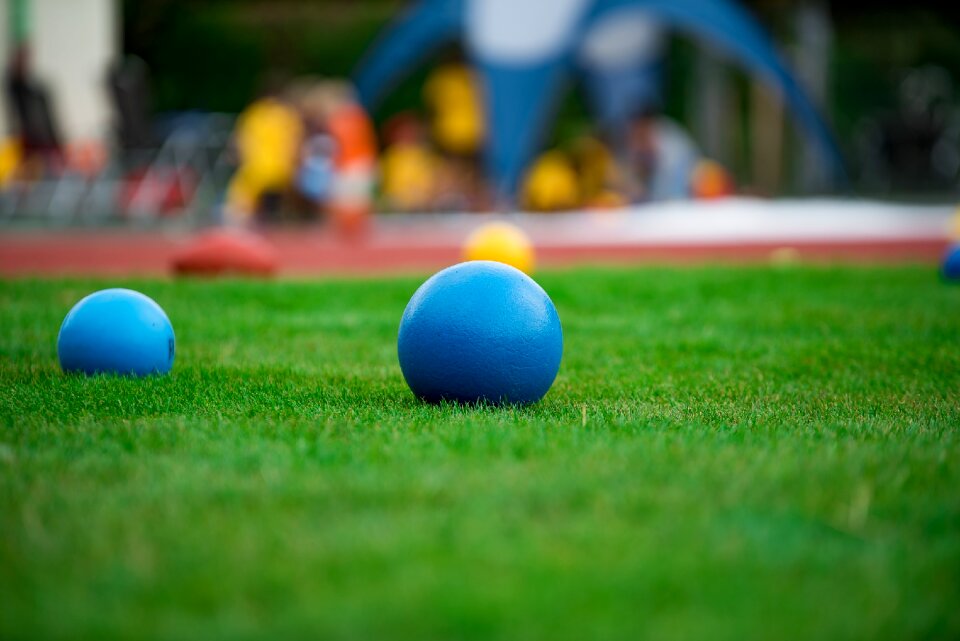 Grass play equipment