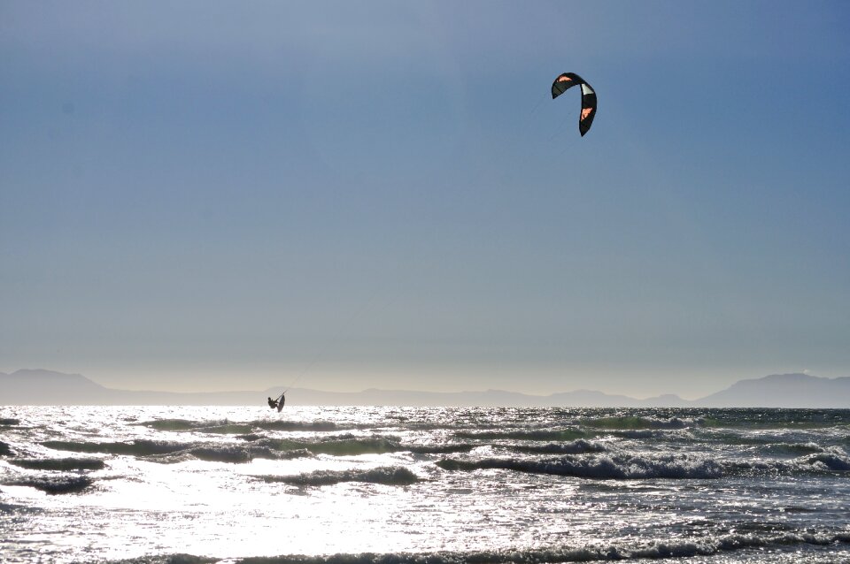 Beach air horizon