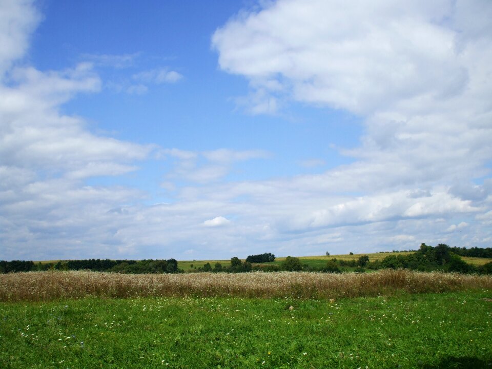 Landscape sky