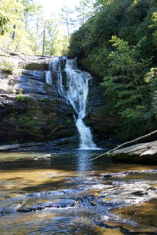 North carolina waterfall