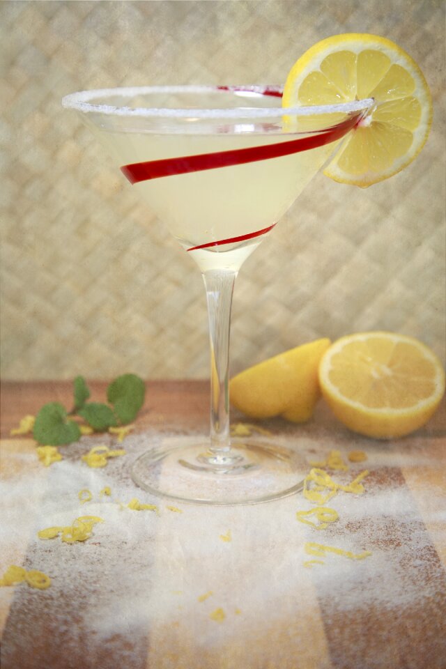 Lemon drop martini