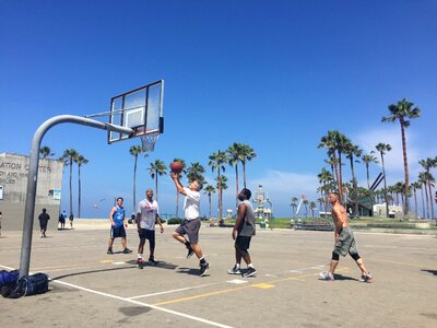 Game beach playing