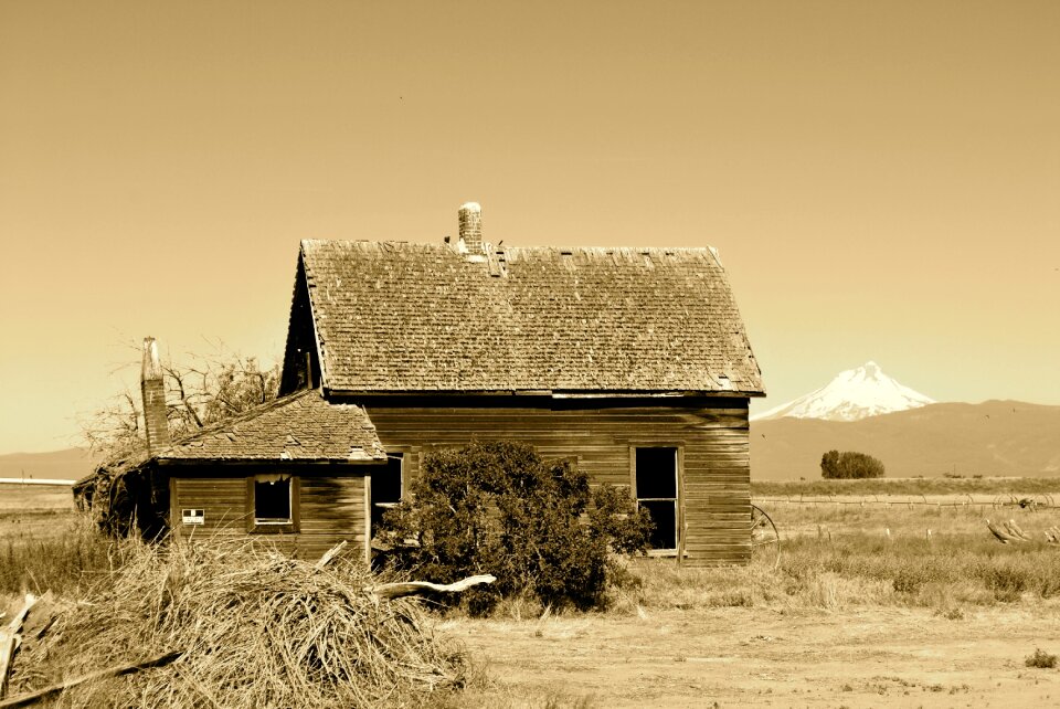 Historic mountain scenic