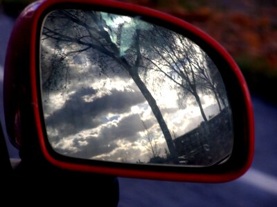 Car car mirror side mirror photo