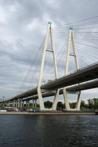 Bridge river st petersburg russia