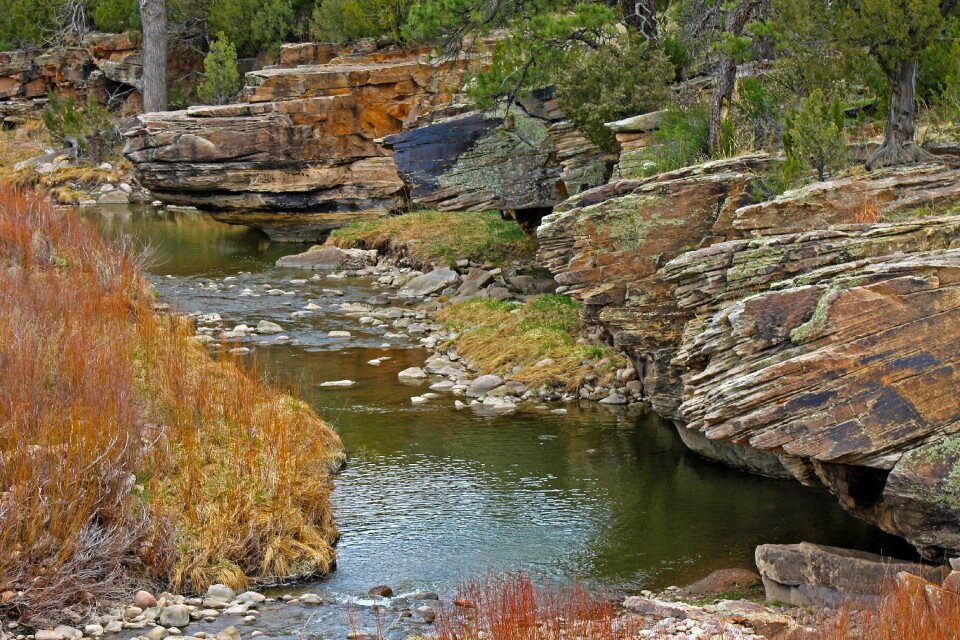 Pretty rocks gorge nature photo